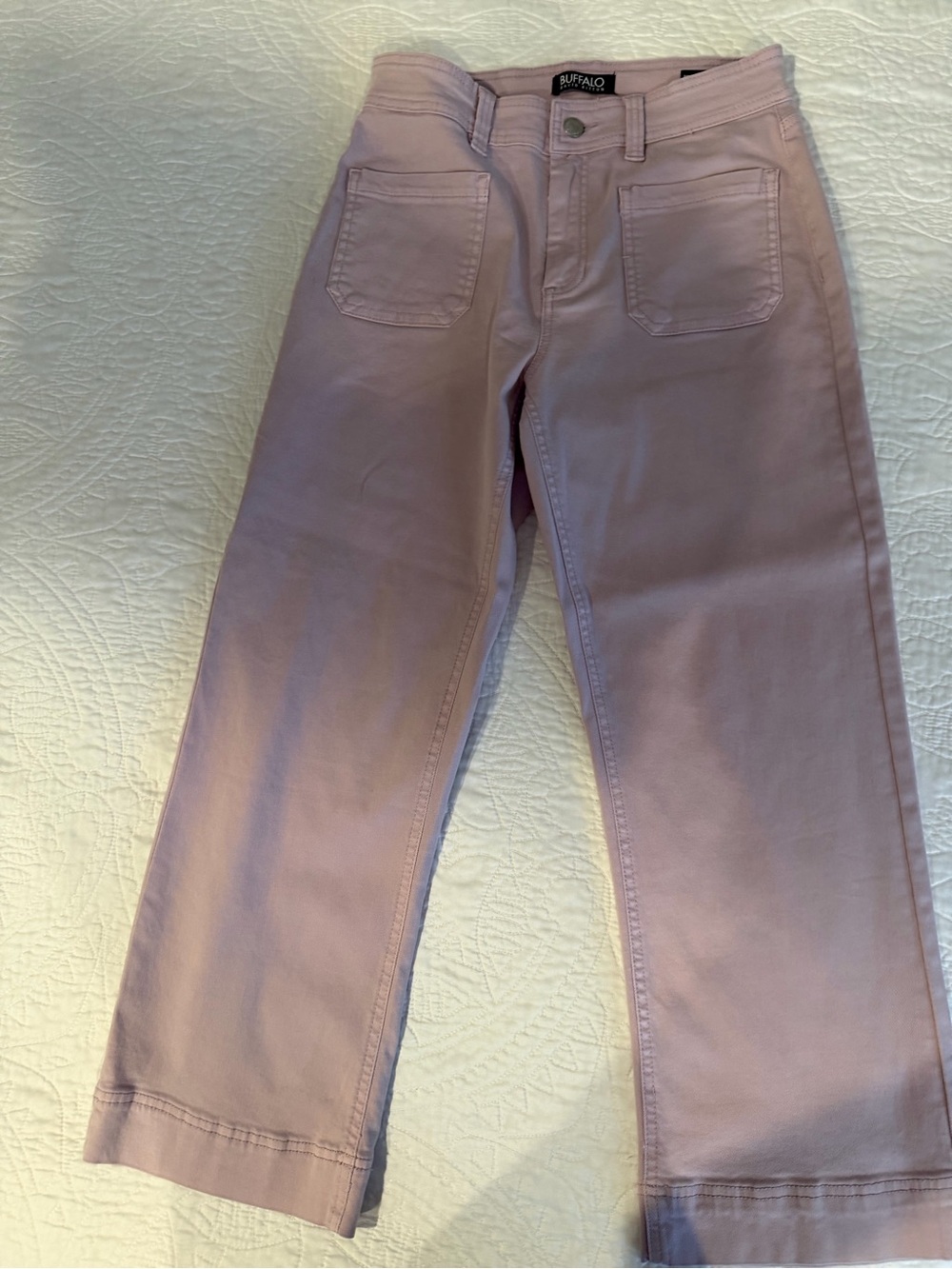 Buffalo David Bitton Lavender Wide-Leg Jeans